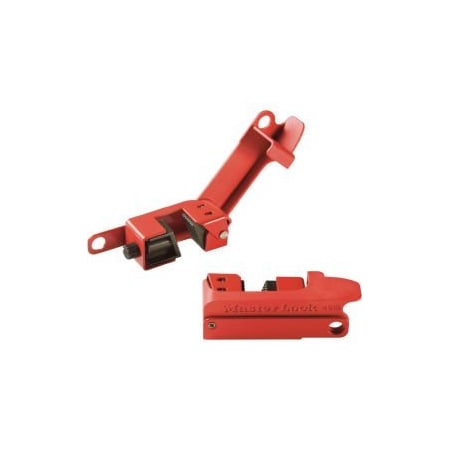 Master Lock Grip Tight Circuit Breaker Lockout, Tall and Wide Toggles, 491B 491B